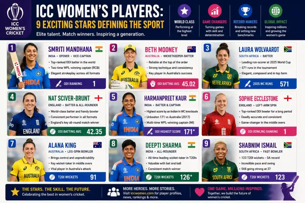icc women's players