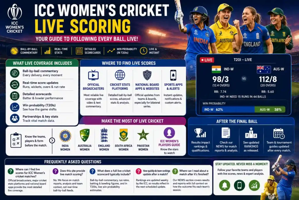 ICC Women's Live Score